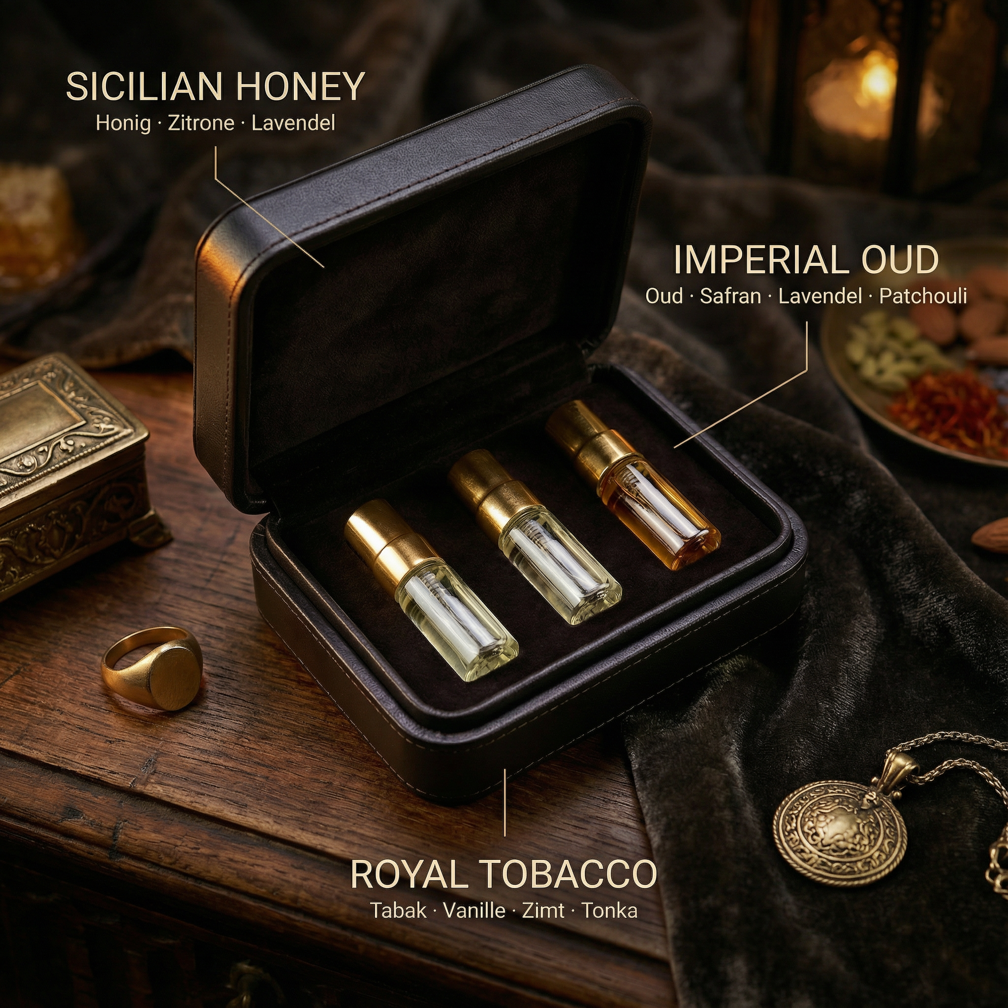 THE EXCLUSIVE TRAVEL KIT (3X 5ML)